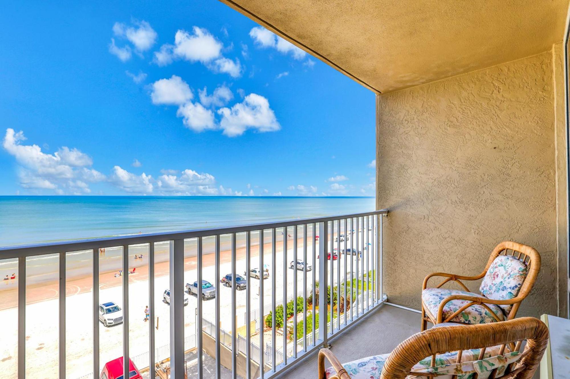 Sunshine & Oceanfront Serenity Daytona Beach Shores Ruang foto
